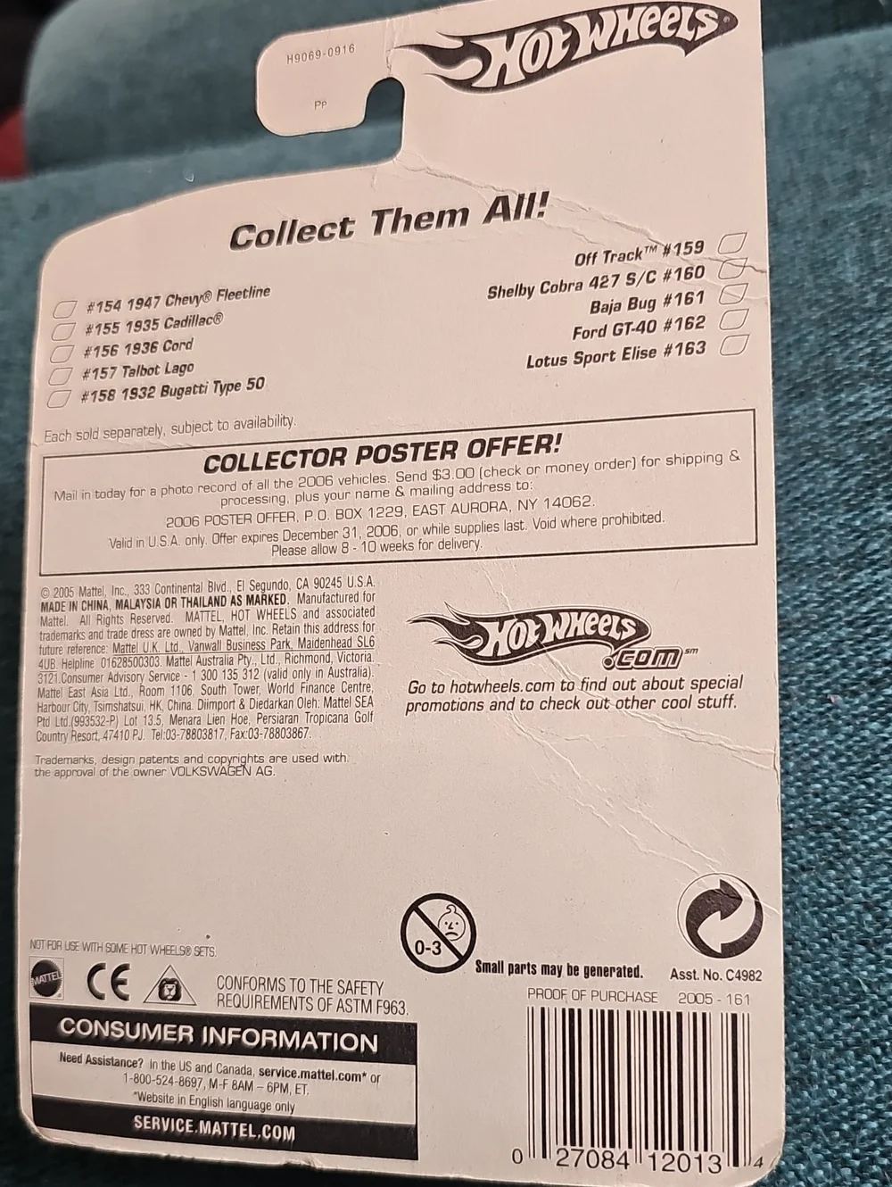 Hot Wheels Volkswagen Baja Bug #161